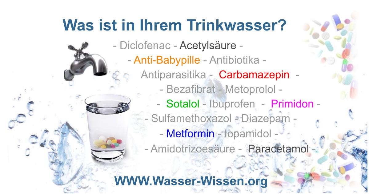 Stadtwerke warnen: Medikamente im Trinkwasser!