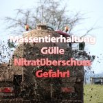 Nitrate im Grundwasser – eine Zeitbombe!