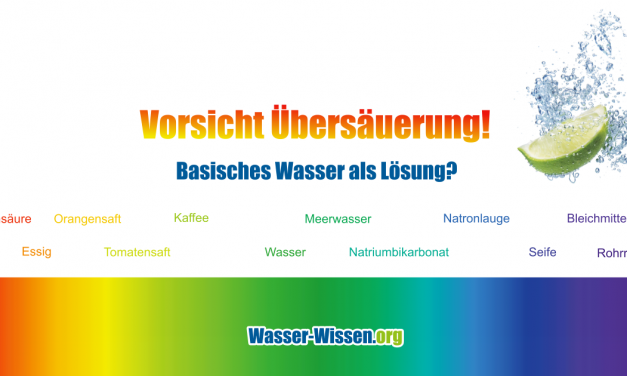 Ist basisches Wasser eine Lösung gegen Übersäuerung?