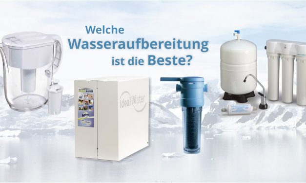 Vergleich von Wasserfilterung und Wasseraufbereitung